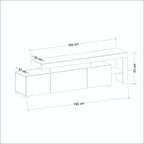 TV Units Beliz - White