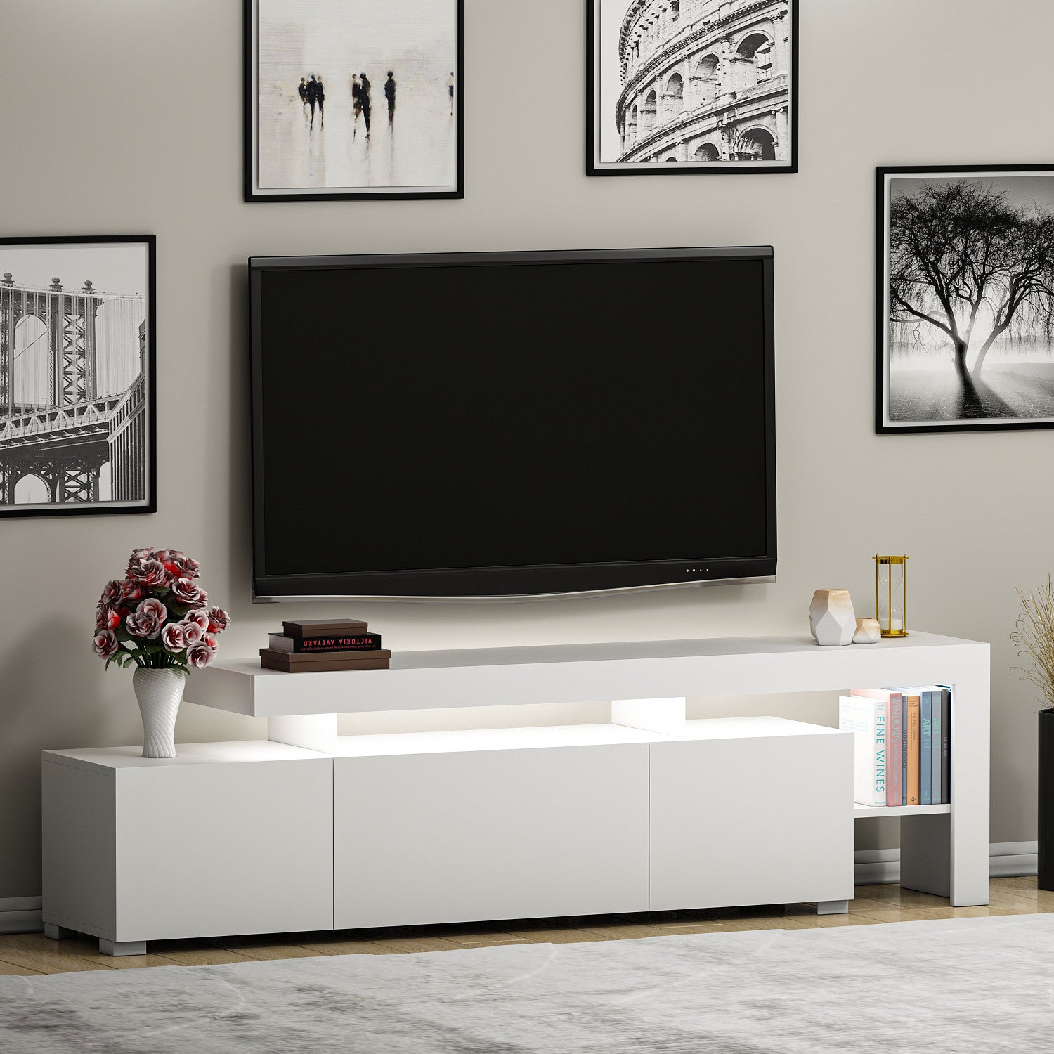 TV Units Beliz - White