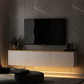 Meuble Tv Neon - Blanc / Chêne