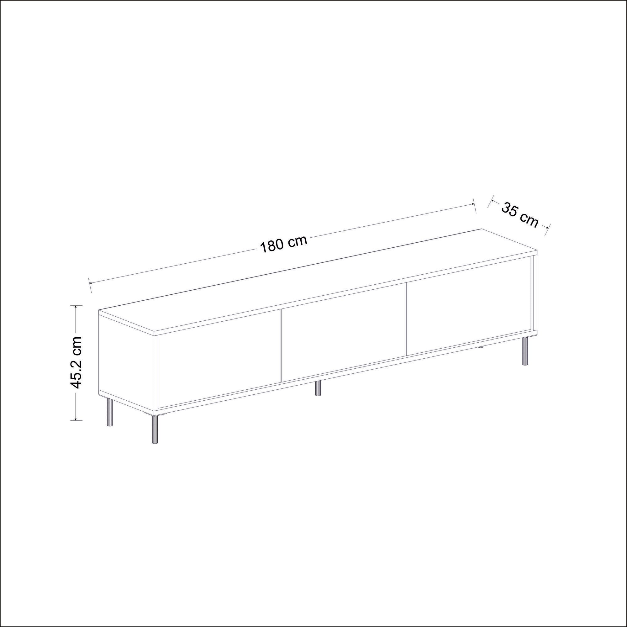 Mueble de TV Imaj - Antracita