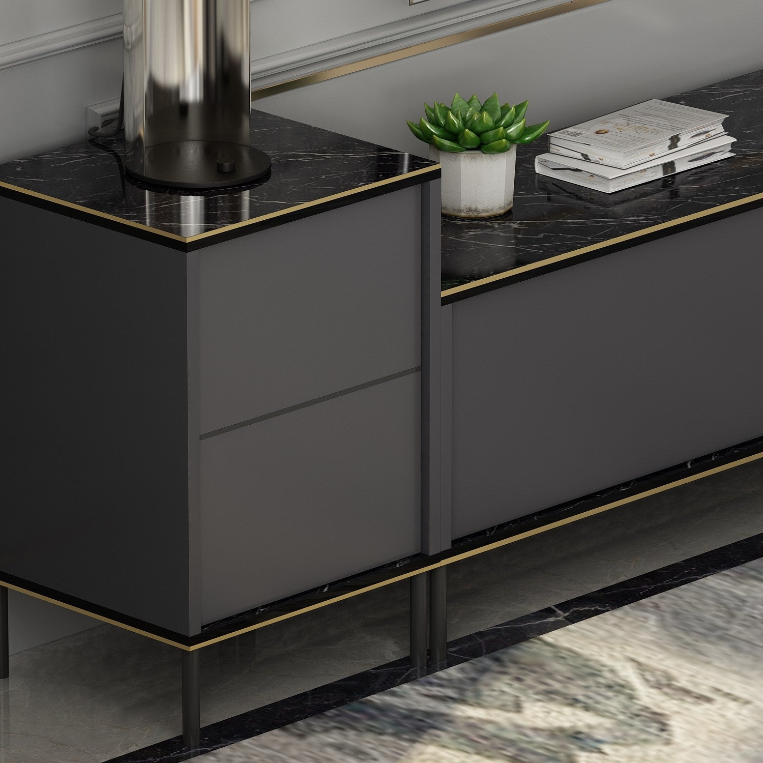 Mueble de TV Imaj - Antracita