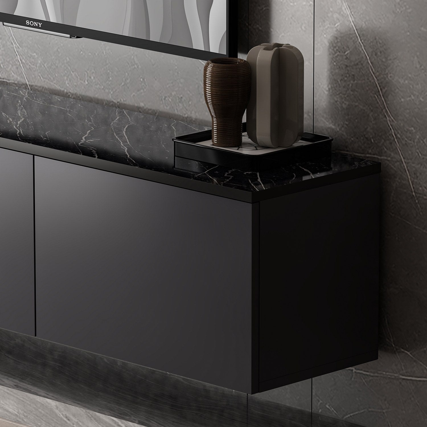 Mueble TV Neon - Antracita