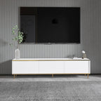 TV Units Imaj - White / Gold