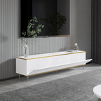 TV Units Imaj - White / Gold