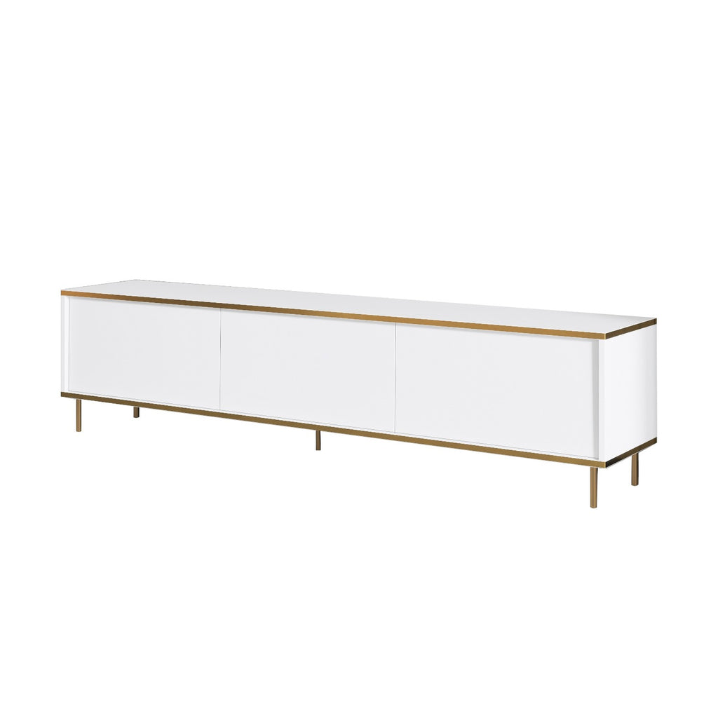 TV Units Imaj - White / Gold