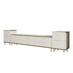 Muebles de TV Imaj - Travertino / Dorado