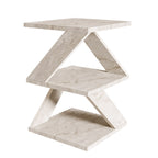 Albeni Side Table - Travertine
