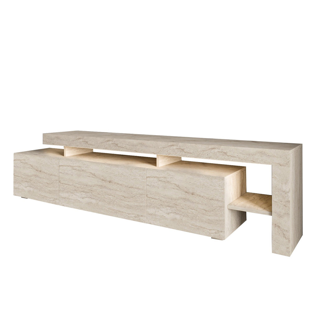 Beliz TV Unit - Travertine