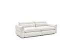 Neil - Canapé Droit Fixe 3 Places - Tissu Texturé