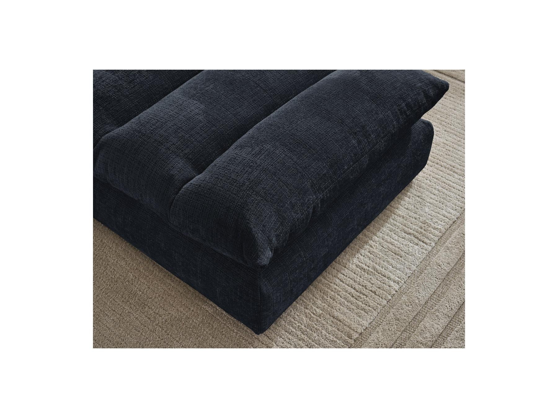 Neil - Pouf - Tissu Texturé