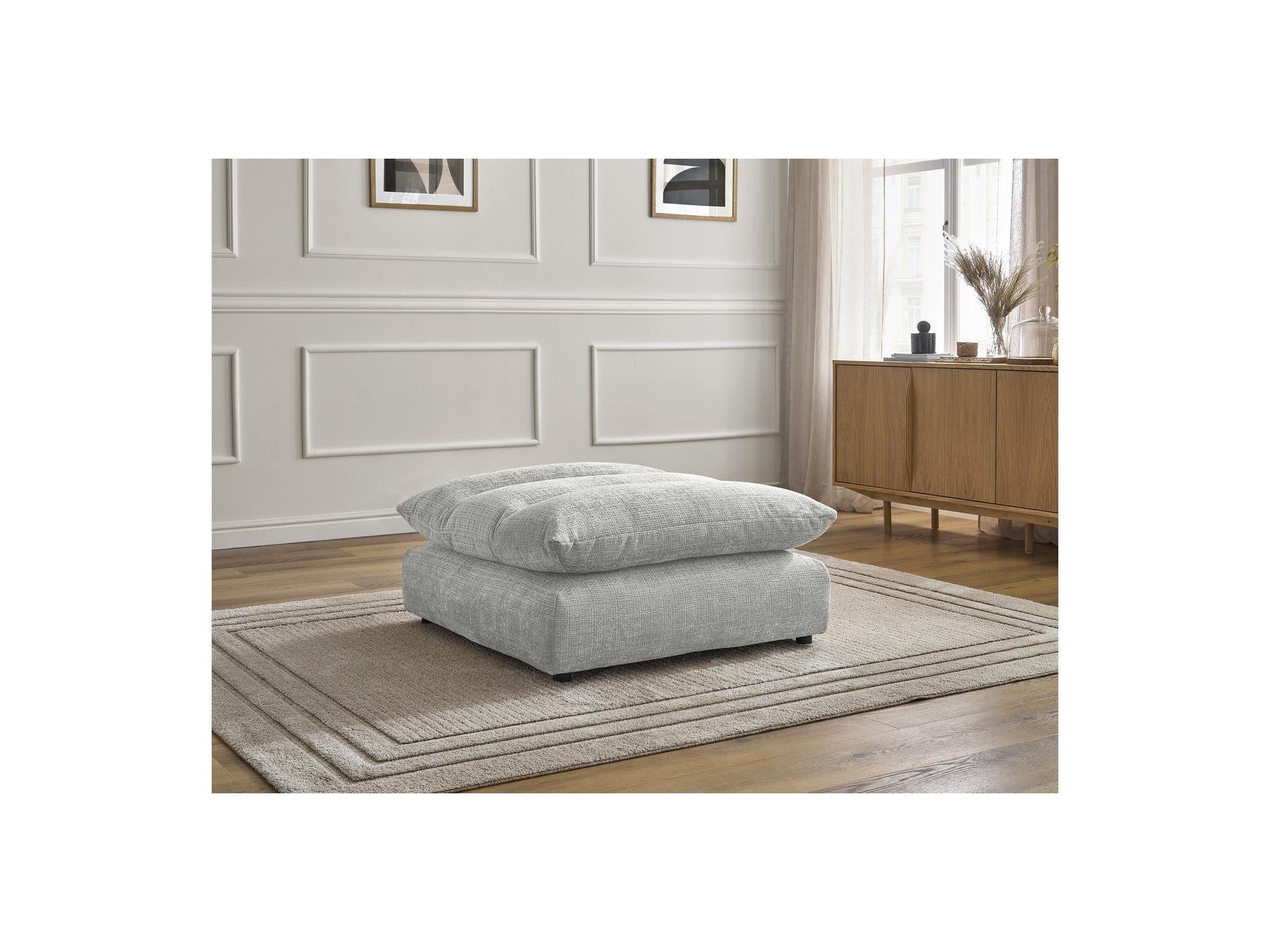 Neil - Pouf - Tissu Texturé