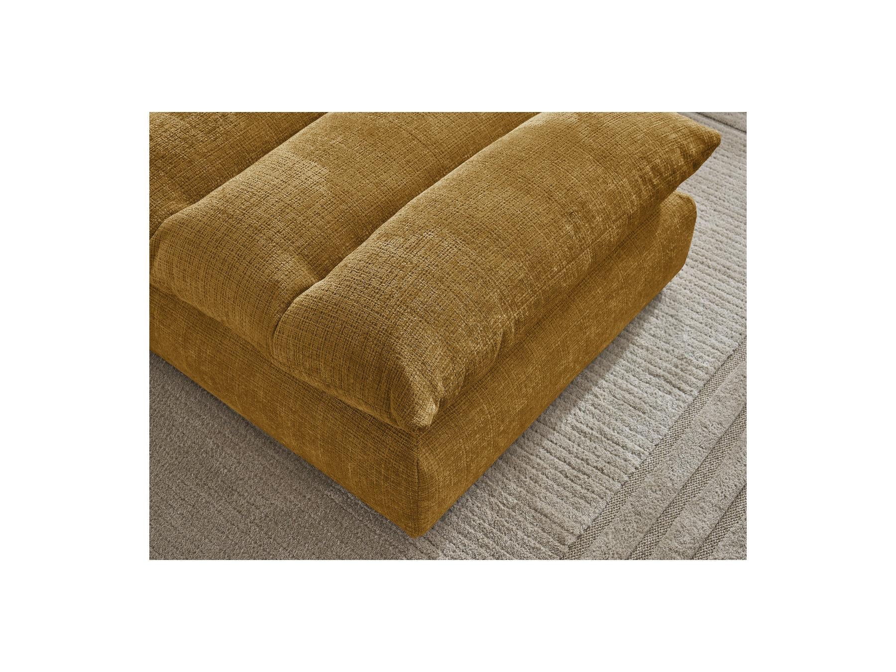 Neil - Pouf - Tissu Texturé
