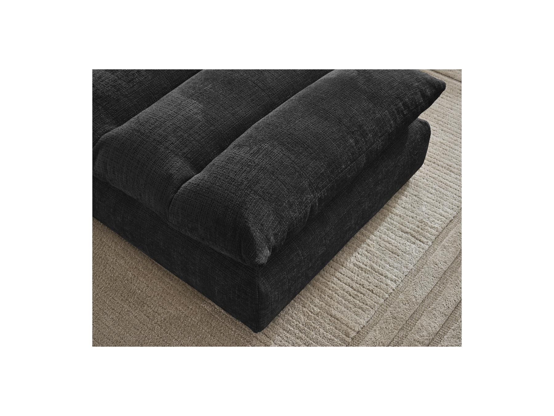 Neil - Pouf - Tissu Texturé
