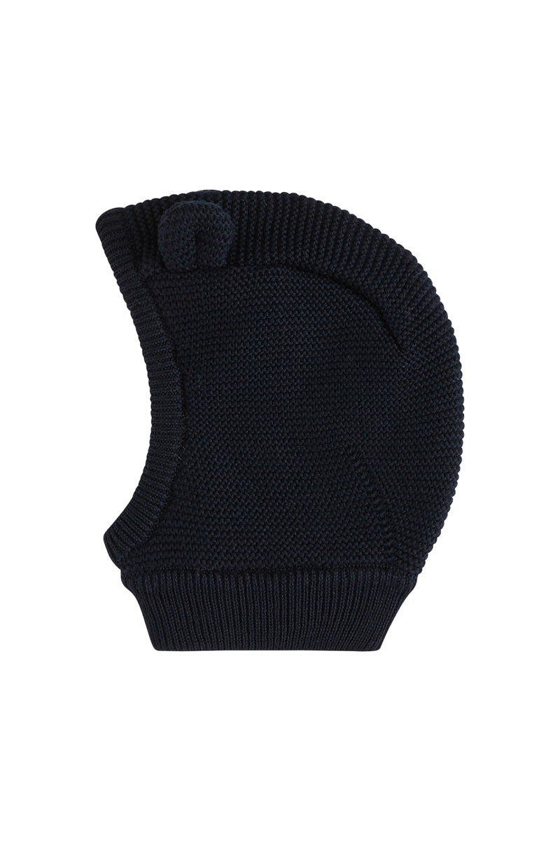 Cagoule À Oreilles - Bleu Marine - Bébé Garçon