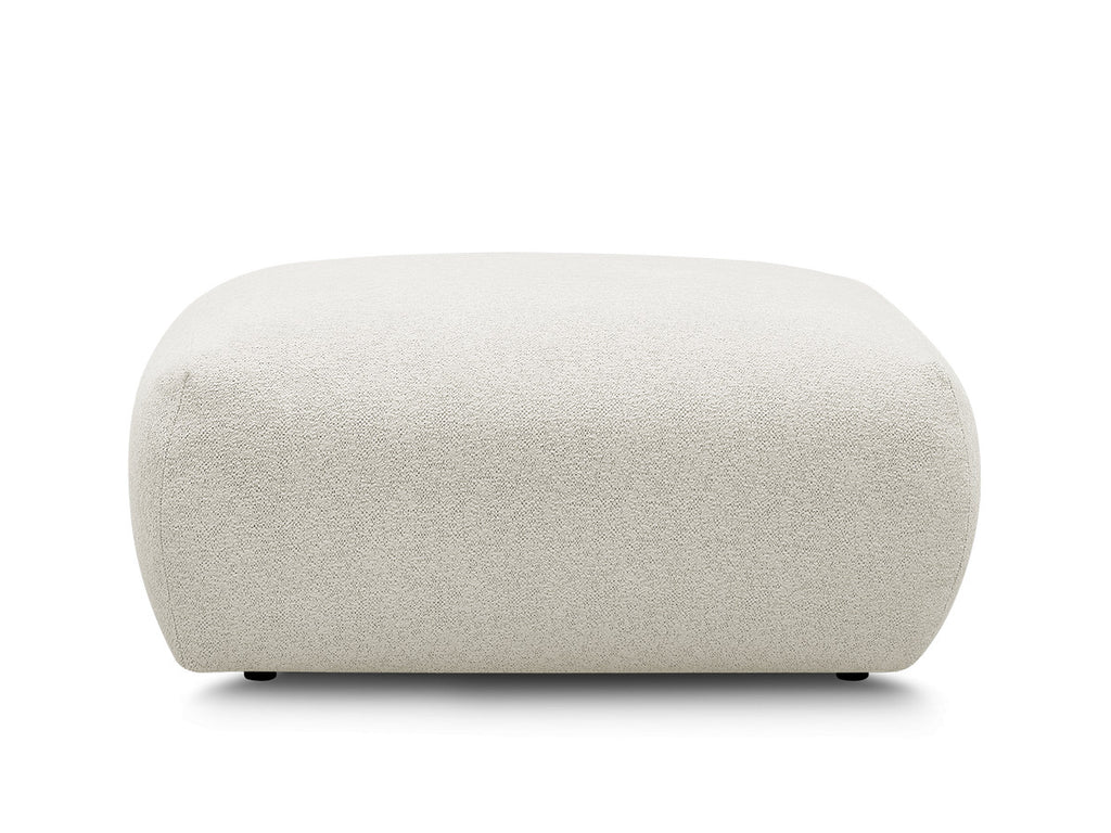 Voltaire - Pouf Carré - Tissu Chiné