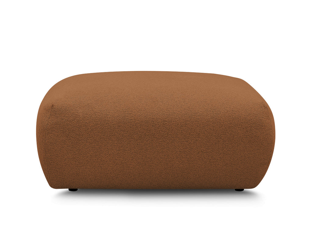 Voltaire - Pouf Carré - Tissu Chiné