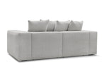 Voltaire - Canapé Droit Fixe Modulable - Tissu Chiné