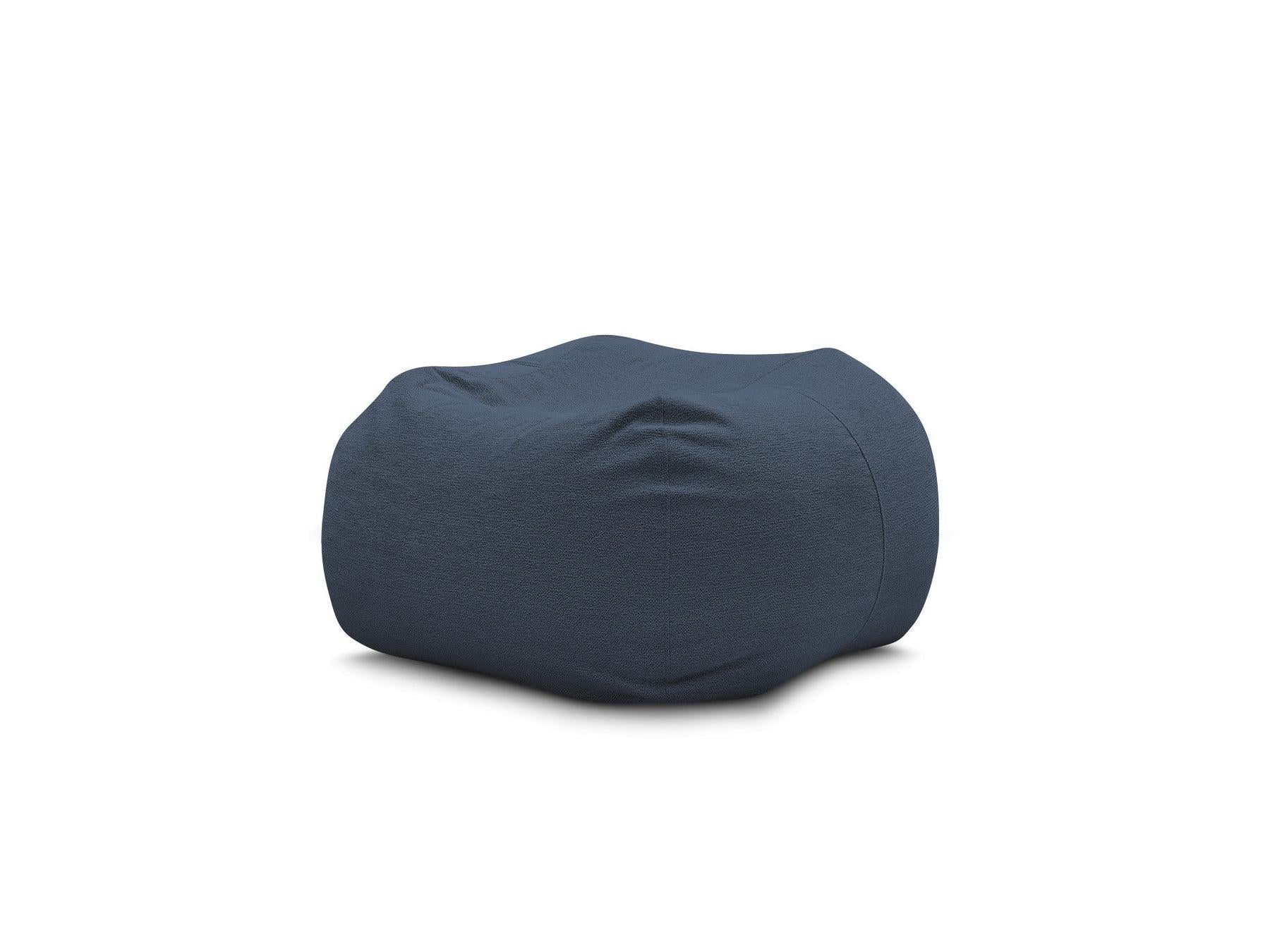 Voltaire - Pouf Ultra Moelleux - Tissu Chiné