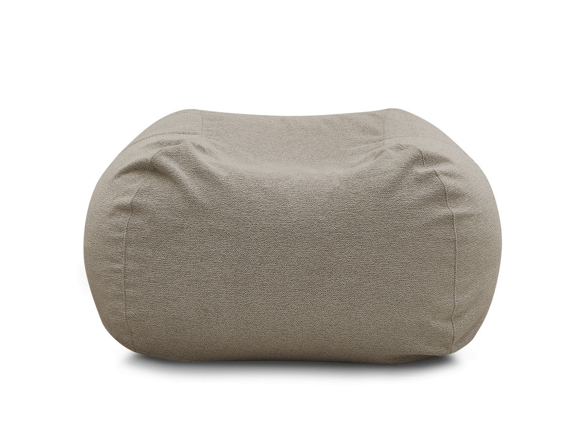 Voltaire - Pouf Ultra Moelleux - Tissu Chiné