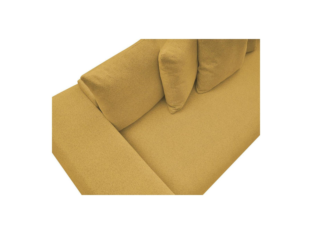 Voltaire - Canapé Droit Convertible Coffre - Tissu Chiné