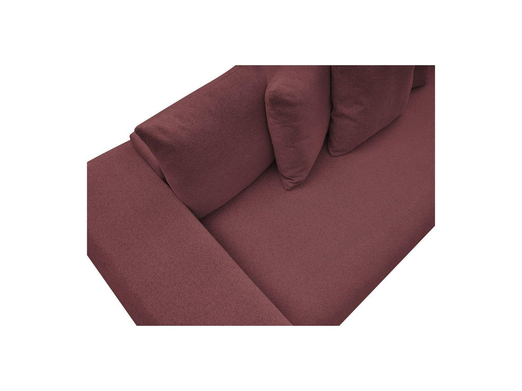 Voltaire - Canapé Droit Convertible Coffre - Tissu Chiné