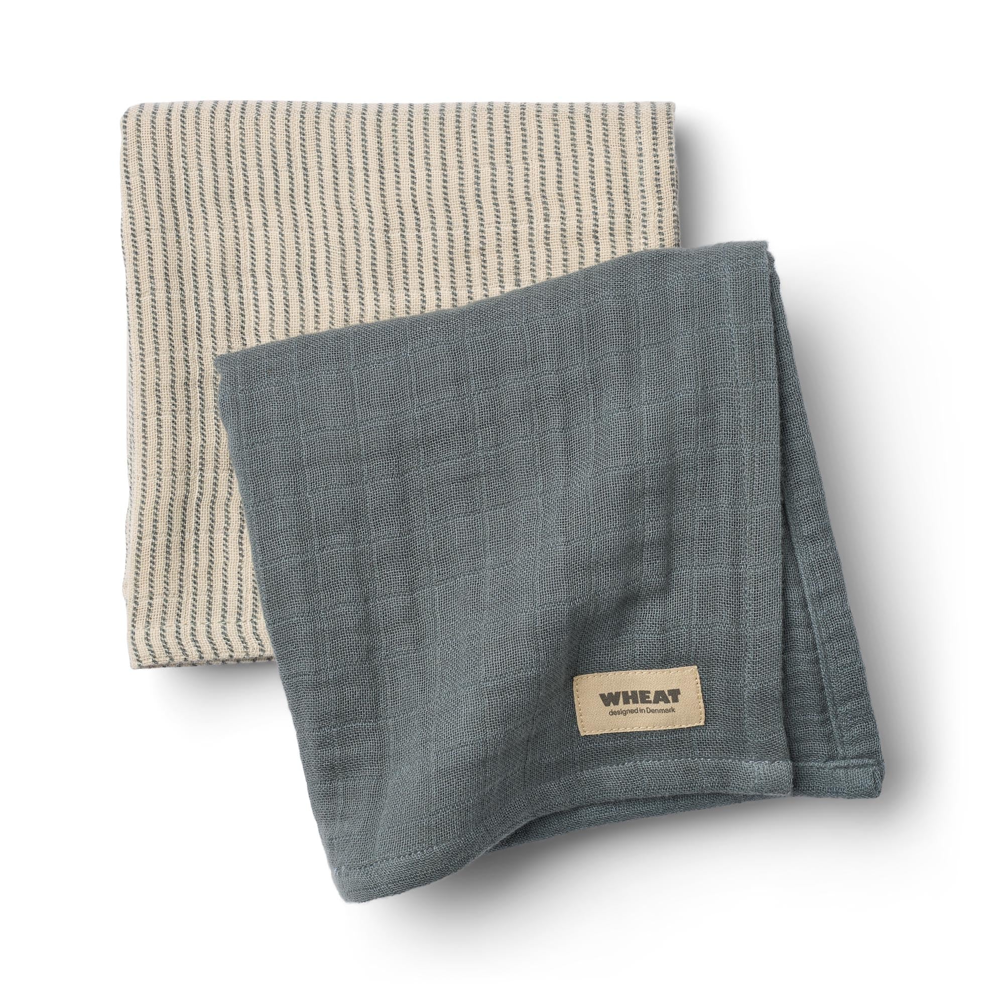 Lot De 2 Mousselines Kaya - Stormy Weather - Bébé