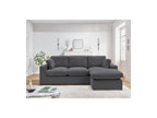 Belair - Canapé D'Angle Fixe Réversible Compact - Tissu