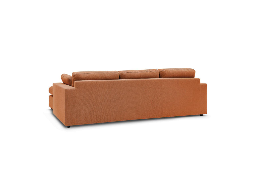 Belair - Canapé D'Angle Fixe Réversible Compact - Tissu