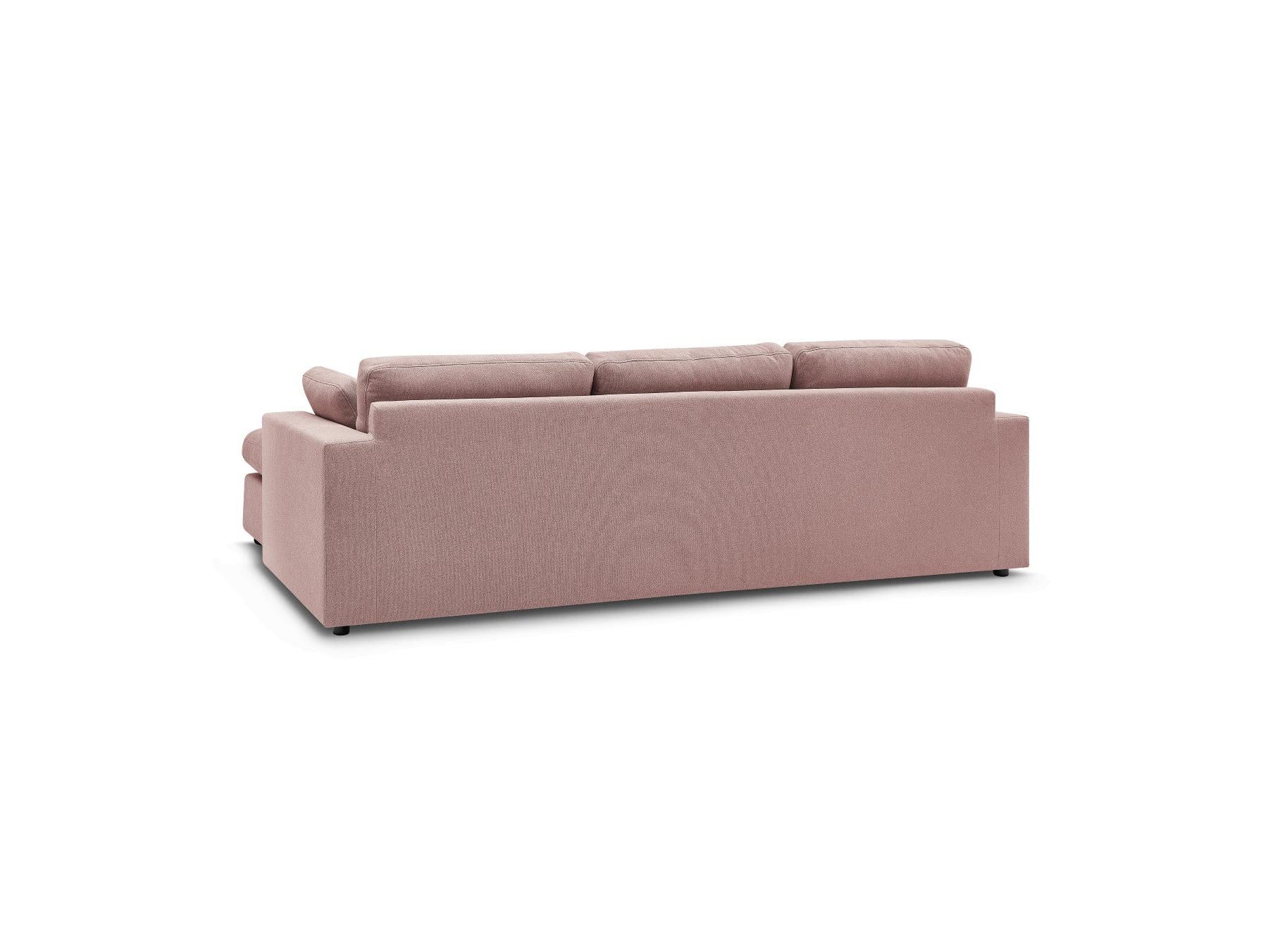 Belair - Canapé D'Angle Fixe Réversible Compact - Tissu