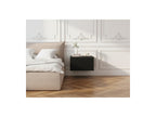 Kasha - Set Of 2 Wall-Mounted Bedside Tables With Drawer