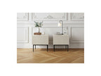 Kasha - Lot De 2 Chevets Tiroir - Pieds Noir