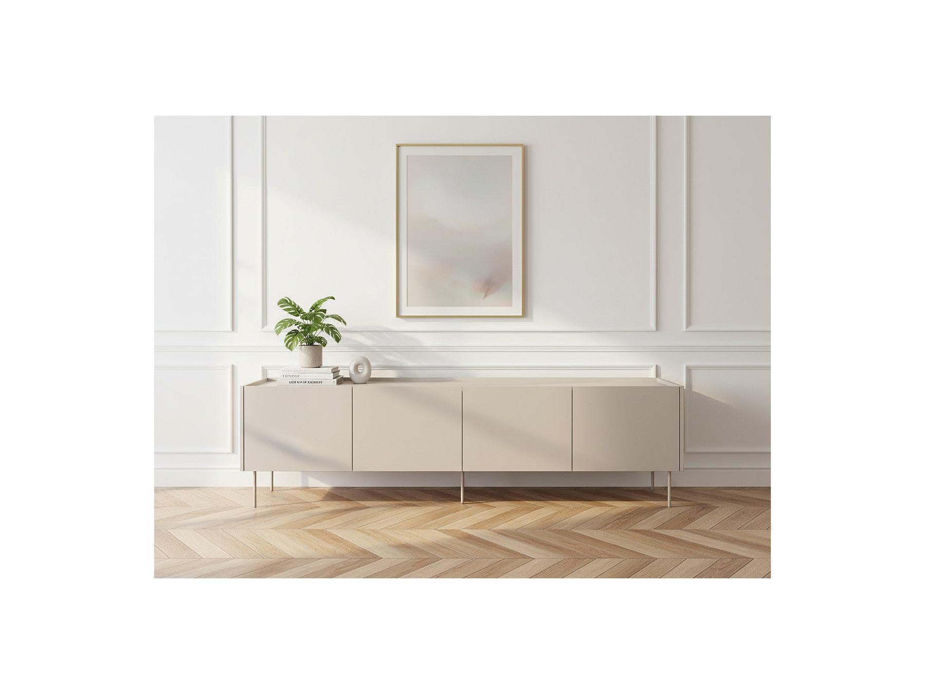 Atlas - Ensemble Avec Buffet 220 Cm + Meuble Tv 220 Cm