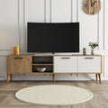 Muebles de TV Exxen - Roble / Blanco