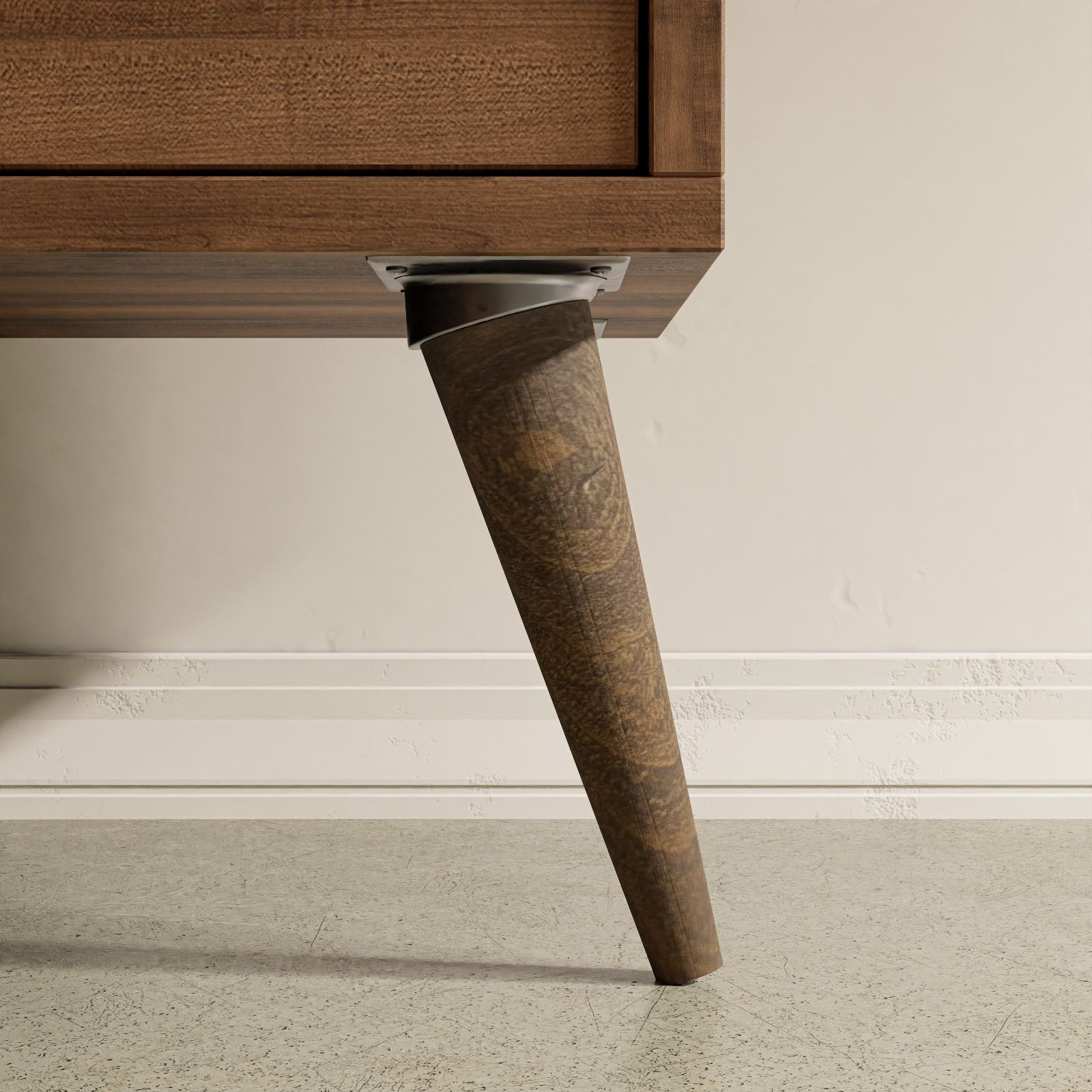 Console Tables Exxen - Walnut / Anthracite