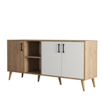 Console Tables Exxen - Oak / White