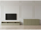 Anyra - Ensemble Avec Buffet 200 Cm + Meuble Tv 200 Cm