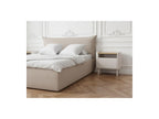 Anyra - Set of 2 Bedside Tables, 1 Drawer - Solid Wood Legs