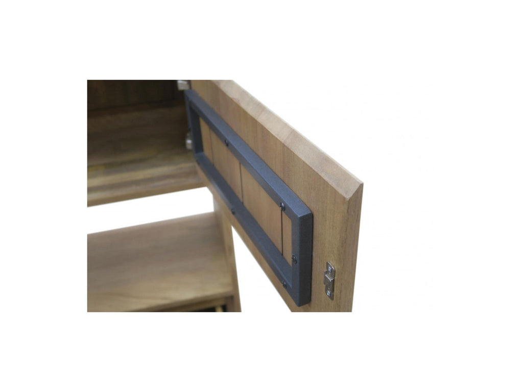 Bergerac - Bibliothèque H.190 Cm Bois Massif De Manguier