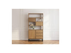 Bergerac - Bibliothèque H.190 Cm Bois Massif De Manguier