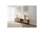 Bergerac - Ensemble Avec Buffet 190 Cm + Meuble Tv 200 Cm Bois Massif De Manguier