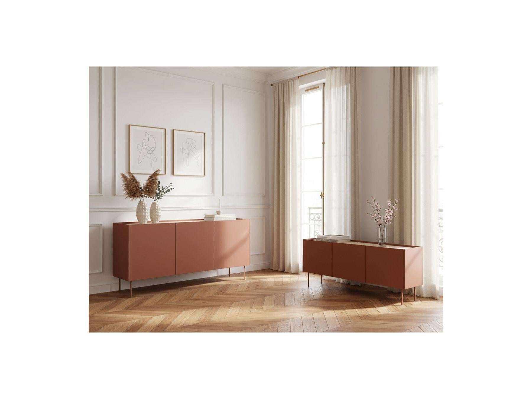 Atlas - Conjunto con aparador de 170 cm + mueble de TV de 170 cm