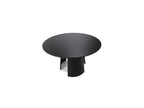 Gaston - Table À Manger Ronde - Placage Chêne