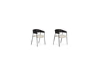 Soren - Lot De 2 Chaises - Tissu Texturé