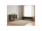 Clara - Meuble Tv 4 Portes 160 Cm Métal + Buffet 3 Portes 120 Cm Métal Édition Limitée