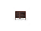 Clara - Meuble Tv 4 Portes 160 Cm Métal + Buffet 3 Portes 120 Cm Métal Édition Limitée