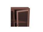 Clara - Meuble Tv 4 Portes 160 Cm Métal + Buffet 3 Portes 120 Cm Métal Édition Limitée