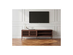 Clara - Meuble Tv 2 Portes 2 Niches - Métal Édition Limitée