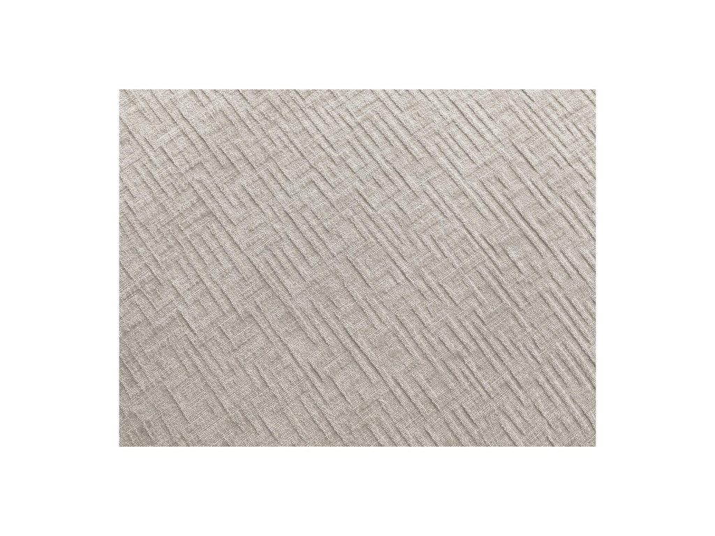 Jana - Sofá esquinero fijo modular con reposacabezas - Tejido texturizado con 2 módulos sin brazos, 1 esquina y 2 pufs - Reversible