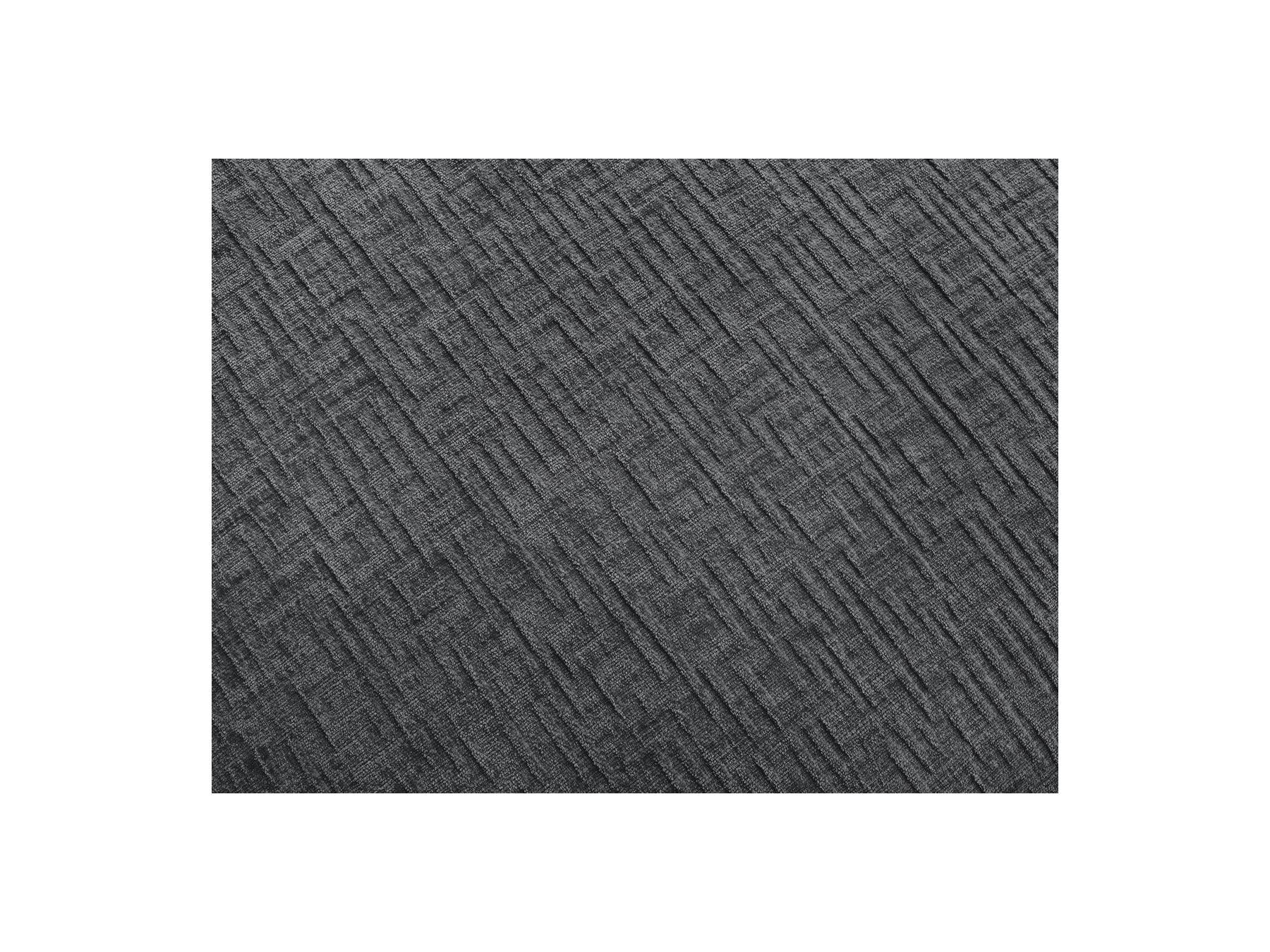 Jana - Sofá esquinero fijo modular con reposacabezas - Tejido texturizado con 2 módulos sin brazos, 1 esquina y 2 pufs - Reversible