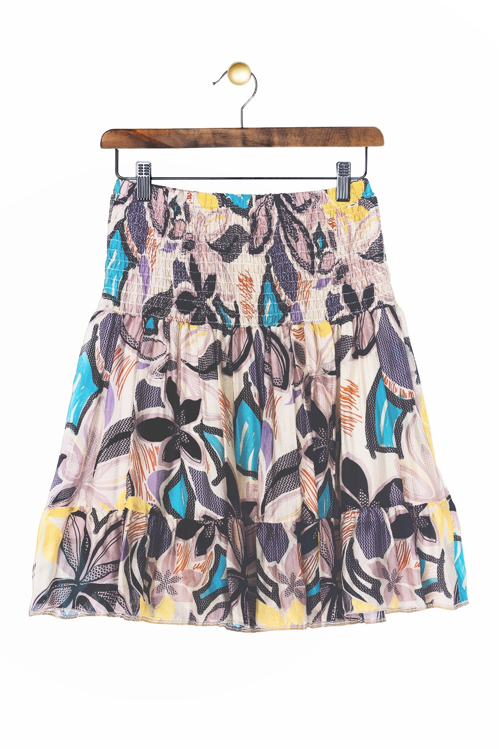 The Layla Graphic Flower Skirt